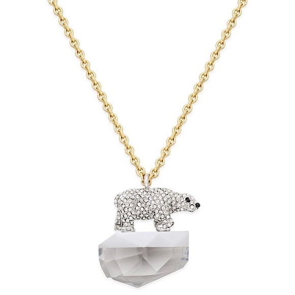 KATE SPADE • Cold Comforts Polar Bear Long Necklace - Picture 1 of 6